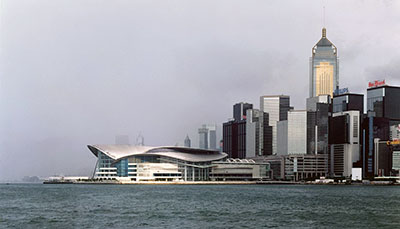 Hong Kong vue de la mer