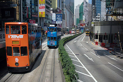 Circulation et trafic à Hong Kong